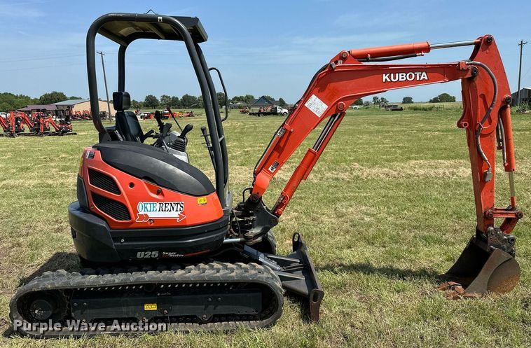 image for item DM0354 2020 Kubota  U25 mini excavator