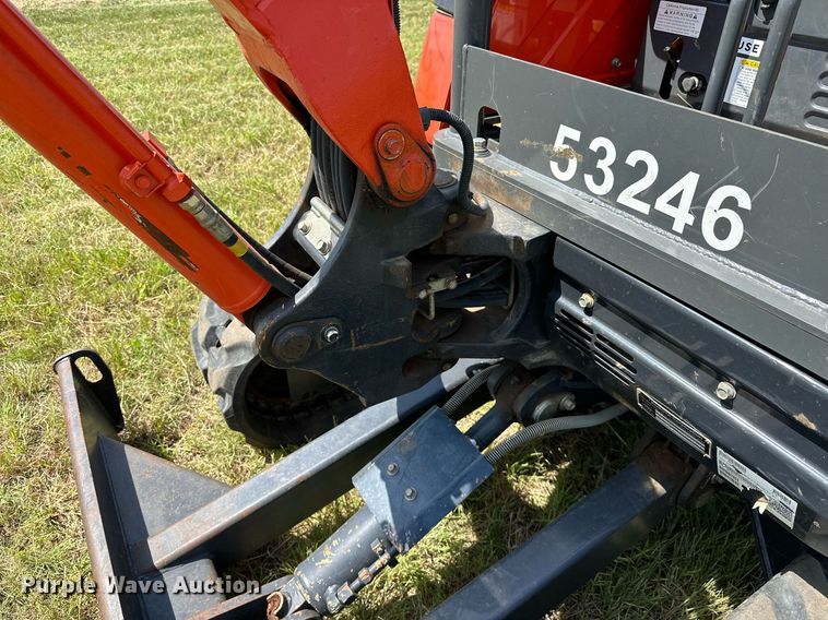 image for item DM0354 2020 Kubota  U25 mini excavator