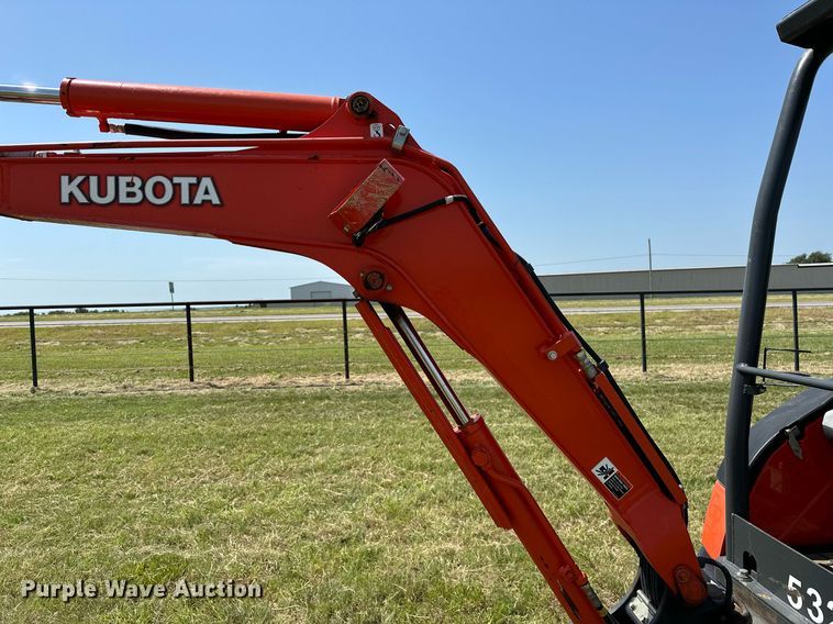 image for item DM0354 2020 Kubota  U25 mini excavator