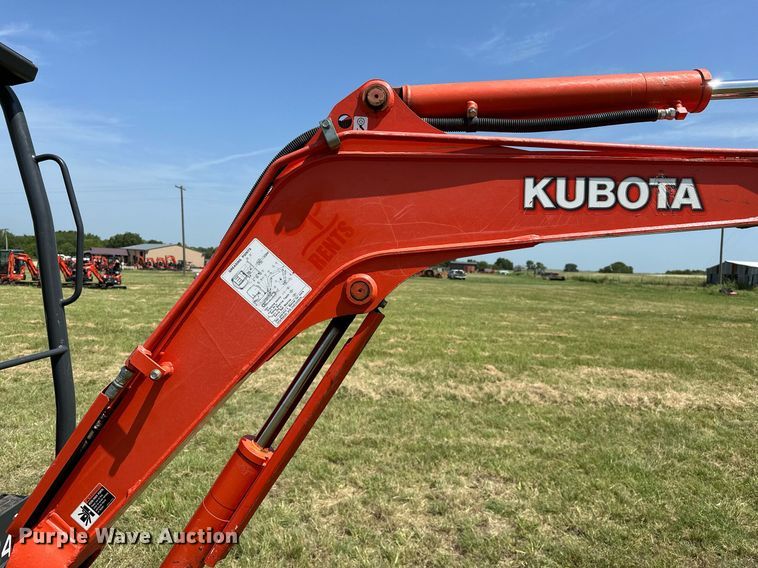 image for item DM0354 2020 Kubota  U25 mini excavator