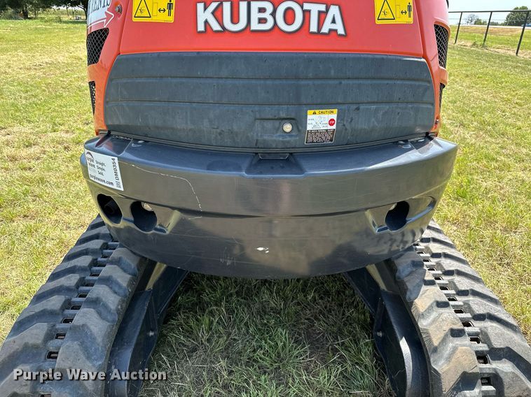 image for item DM0354 2020 Kubota  U25 mini excavator