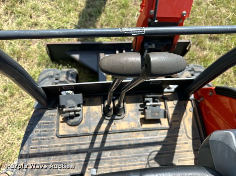 image for item DM0354 2020 Kubota  U25 mini excavator