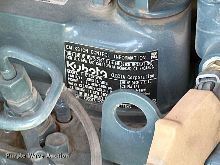 image for item DM0354 2020 Kubota  U25 mini excavator