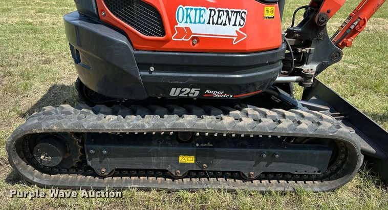 image for item DM0354 2020 Kubota  U25 mini excavator
