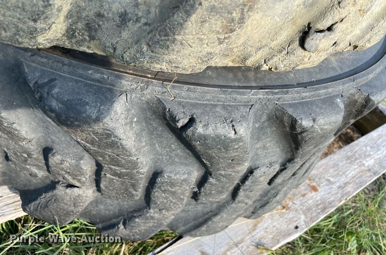 image for item DM0359 (8) skid steer tires and wheels 