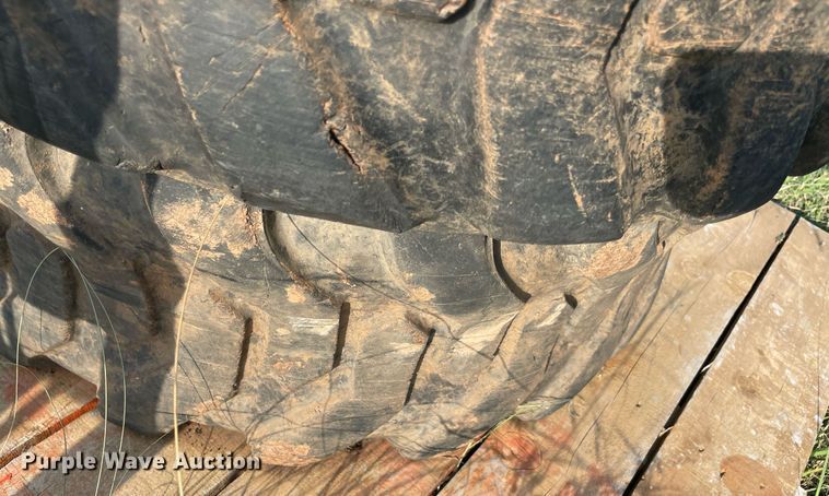 image for item DM0359 (8) skid steer tires and wheels 