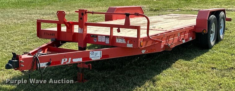 image for item DM0363 2019 PJ T6202 tilt deck utility trailer
