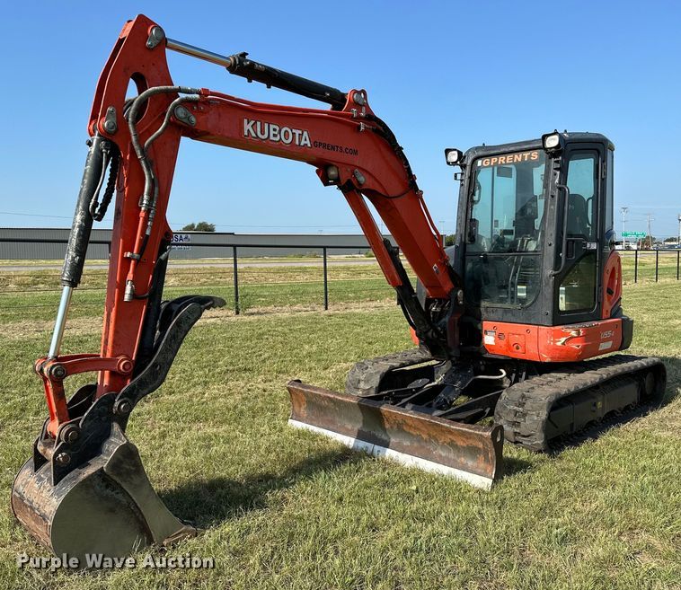 image for item DM0365 2020 Kubota U55-4 mini excavator