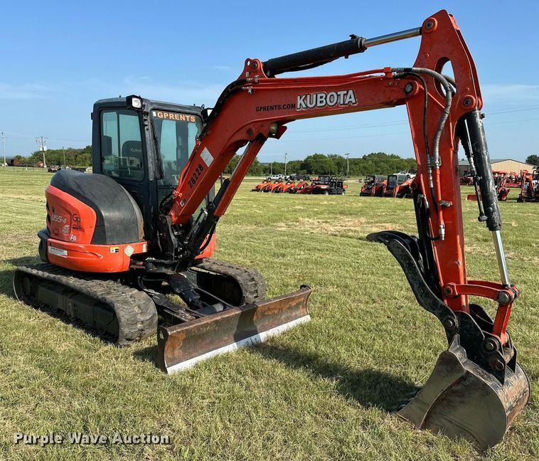 image for item DM0365 2020 Kubota U55-4 mini excavator