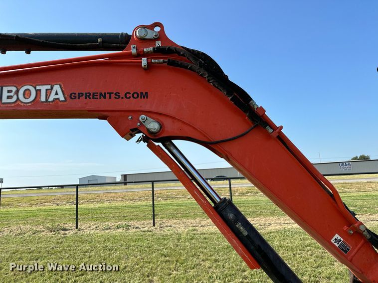 image for item DM0365 2020 Kubota U55-4 mini excavator