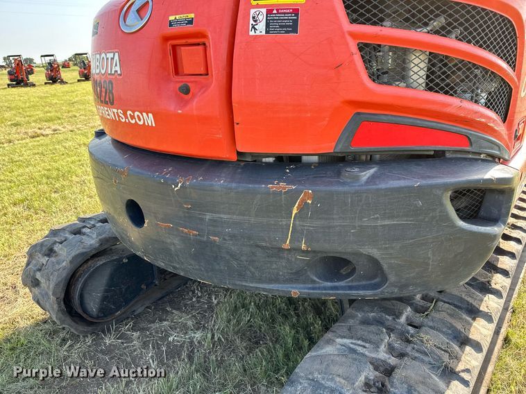 image for item DM0365 2020 Kubota U55-4 mini excavator