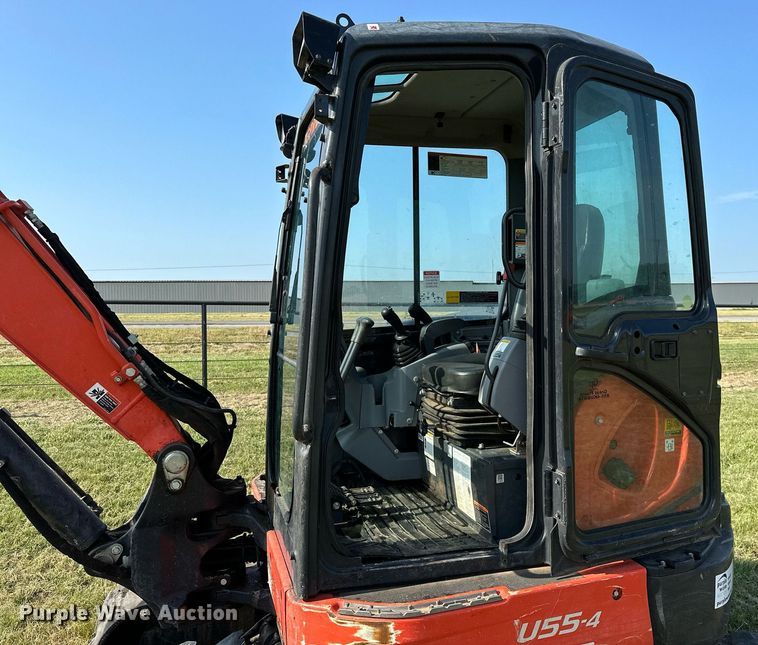 image for item DM0365 2020 Kubota U55-4 mini excavator