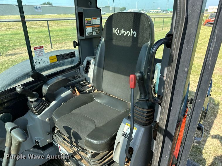 image for item DM0365 2020 Kubota U55-4 mini excavator