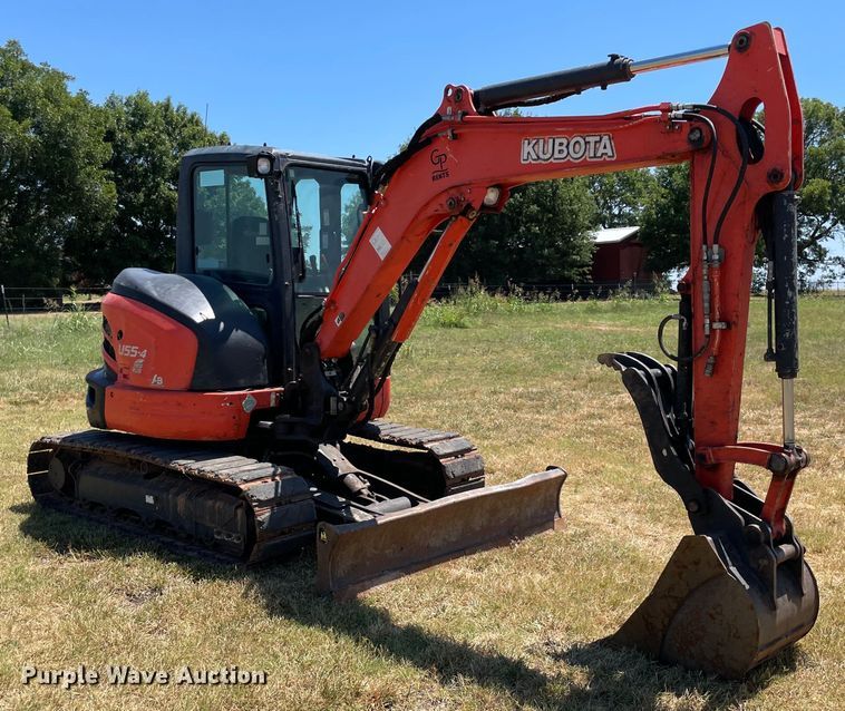 image for item DM0367 2017 Kubota U55-4 excavator