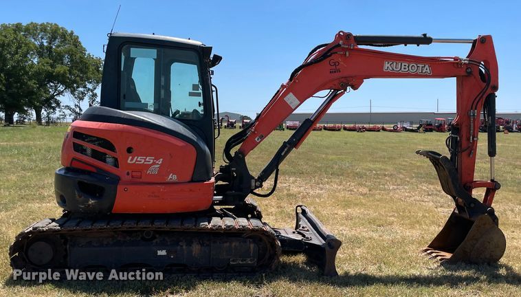 image for item DM0367 2017 Kubota U55-4 excavator