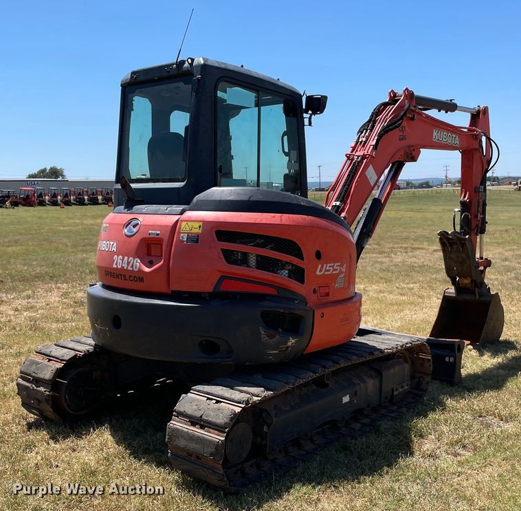 image for item DM0367 2017 Kubota U55-4 excavator