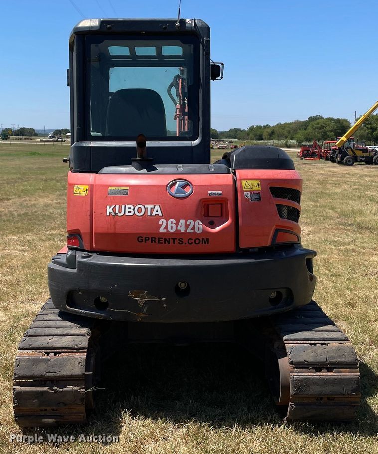 image for item DM0367 2017 Kubota U55-4 excavator