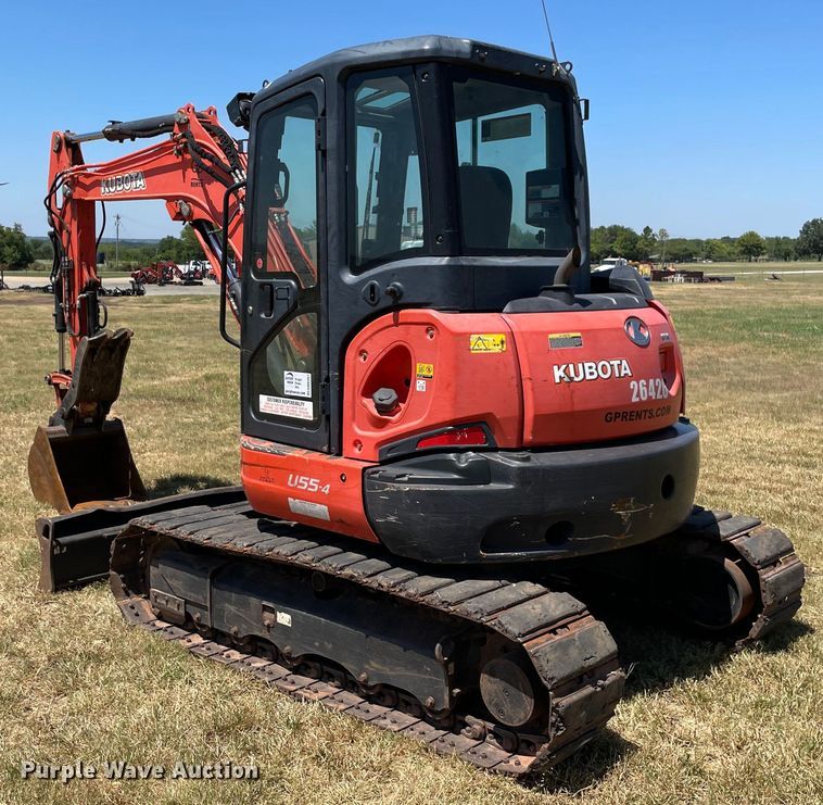 image for item DM0367 2017 Kubota U55-4 excavator