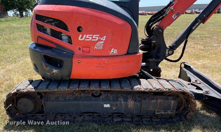 image for item DM0367 2017 Kubota U55-4 excavator