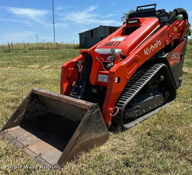 image for item DP3168 2021 Kubota  SCL1000  compact utility loader