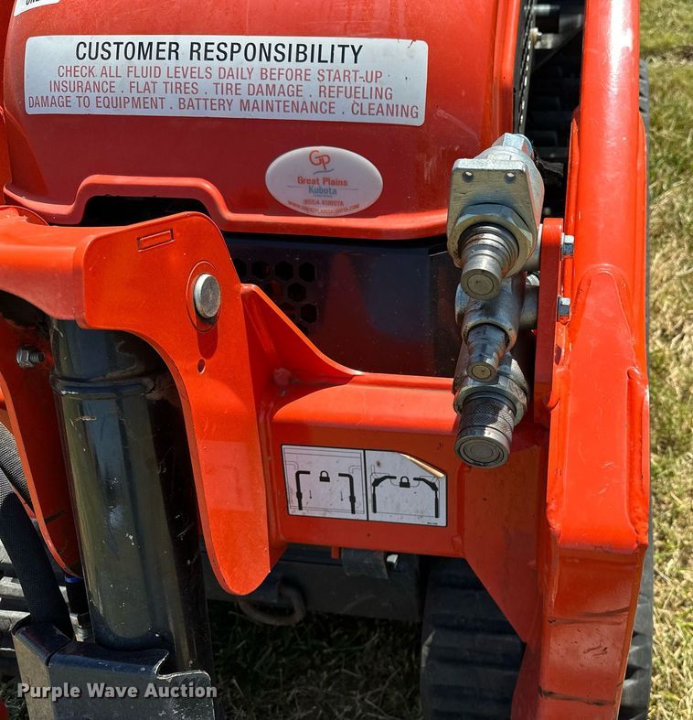 image for item DP3168 2021 Kubota  SCL1000  compact utility loader