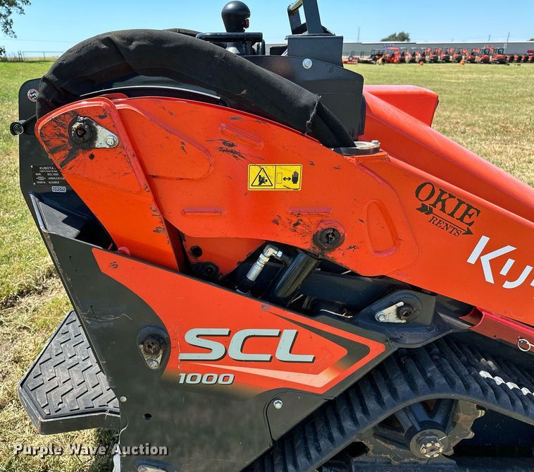image for item DP3168 2021 Kubota  SCL1000  compact utility loader