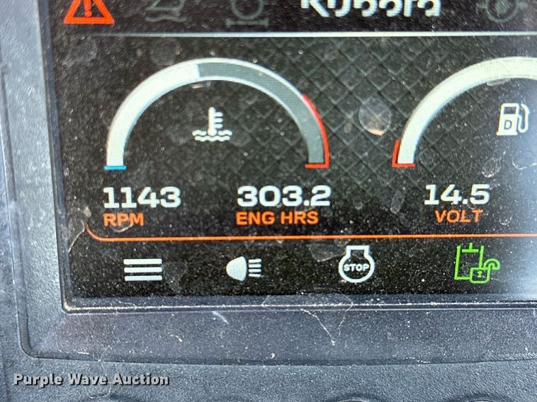 image for item DP3168 2021 Kubota  SCL1000  compact utility loader