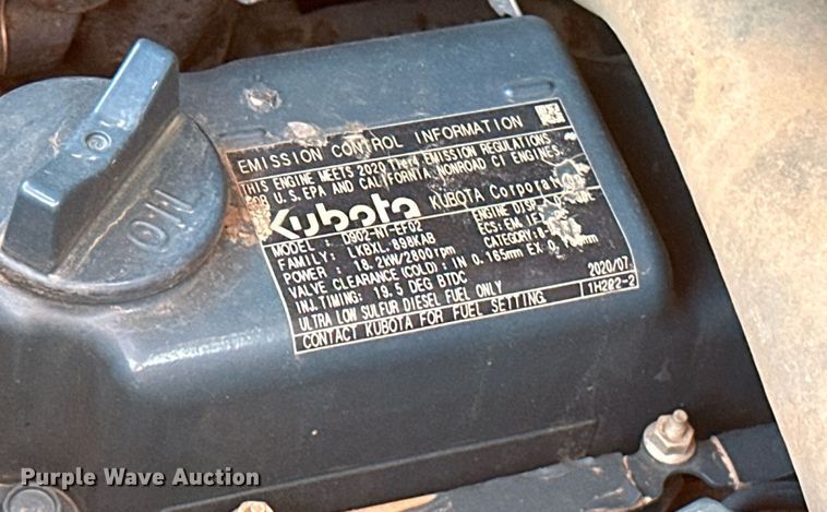 image for item DP3168 2021 Kubota  SCL1000  compact utility loader