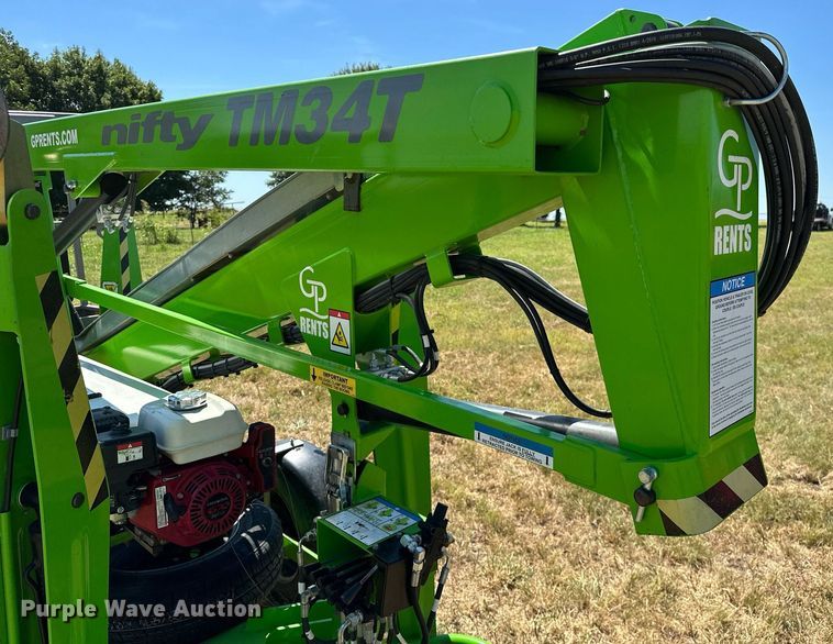 image for item DP3169 2020 Niftylift  TM34TG MK1B boom lift