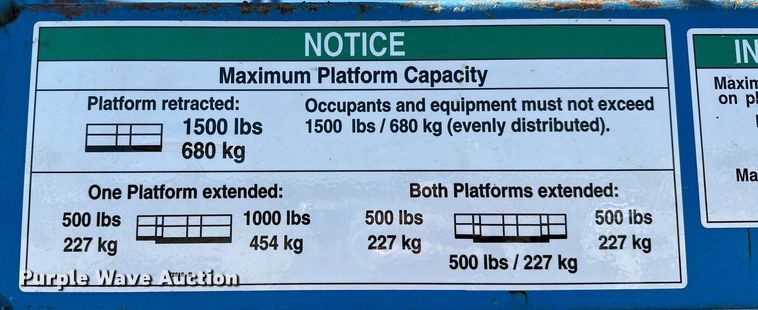 image for item DP3172 2013 Genie GS-4390  scissor lift