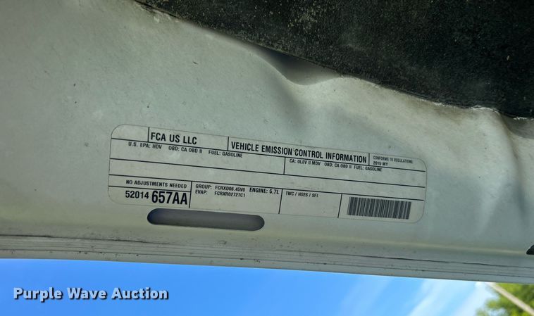 image for item DI7930 2015 Dodge Ram 2500  Crew Cab pickup truck