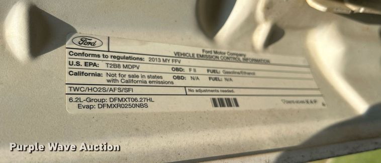 image for item DI7939 2013 Ford F250 Super Duty  SuperCab pickup truck