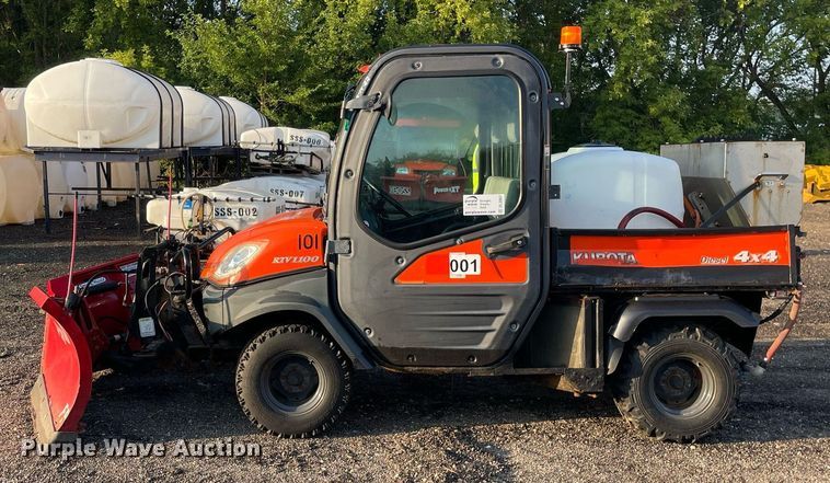 image for item DL3867 2008 Kubota RTV1100  utility vehicle