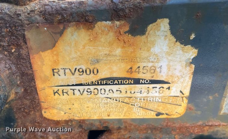 image for item DL3868 2017 Kubota RTV900  utility vehicle