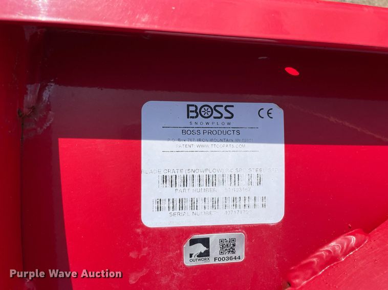 image for item DL3911 Boss Super Duty  snow plow