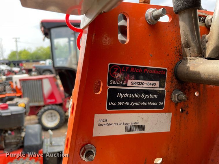 image for item DL3936 Snowrator ZX4