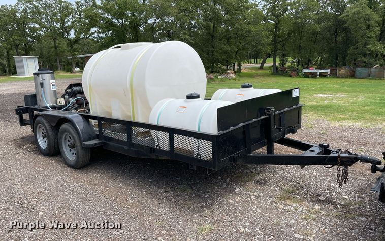 image for item DM0294 2017 Buck Dandy  pressure washer trailer