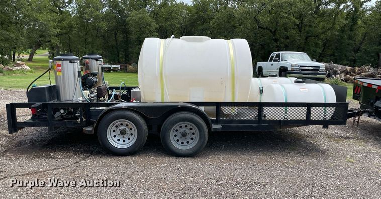 image for item DM0294 2017 Buck Dandy  pressure washer trailer