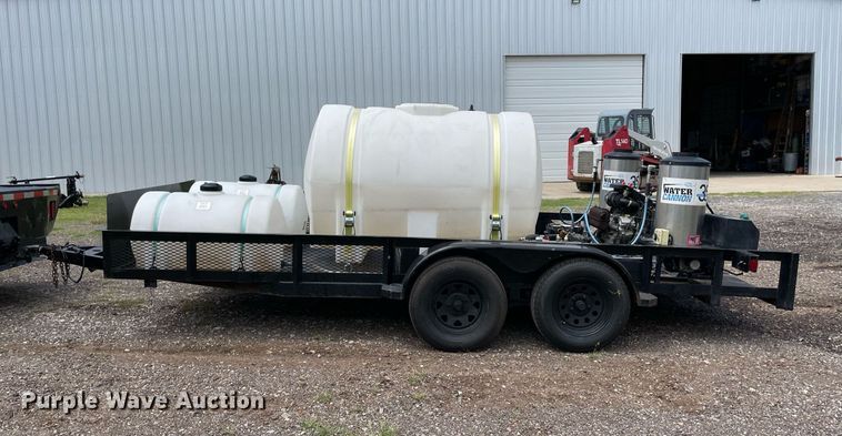 image for item DM0294 2017 Buck Dandy  pressure washer trailer