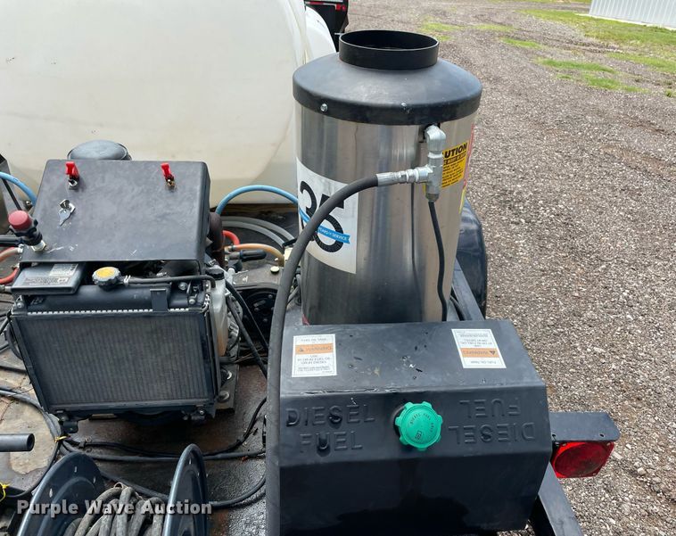 image for item DM0294 2017 Buck Dandy  pressure washer trailer