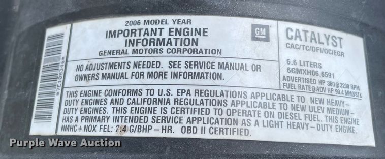 image for item DM0306 2007 Chevrolet Silverado 2500HD  Ext. Cab pickup truck