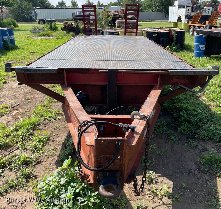 image for item DN4708 2017 Shop built  equipment trailer