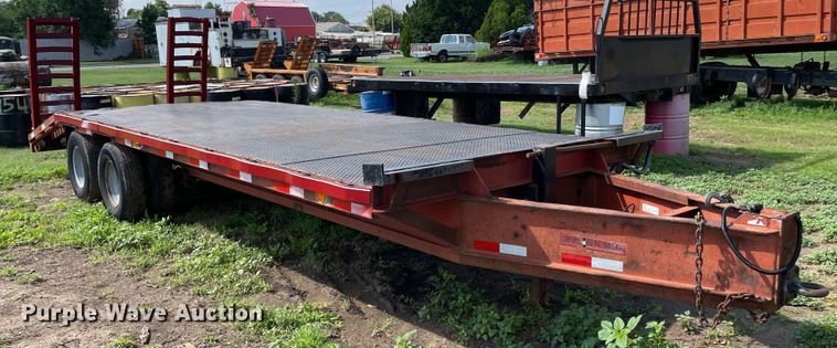 image for item DN4708 2017 Shop built  equipment trailer