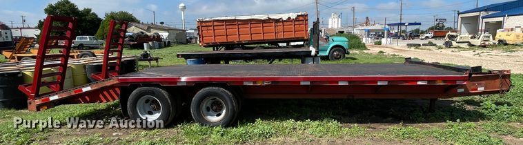 image for item DN4708 2017 Shop built  equipment trailer