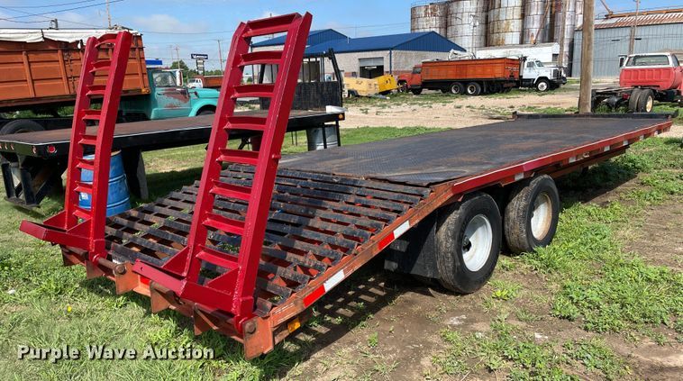 image for item DN4708 2017 Shop built  equipment trailer