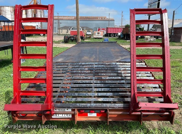 image for item DN4708 2017 Shop built  equipment trailer