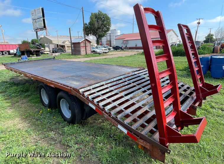 image for item DN4708 2017 Shop built  equipment trailer