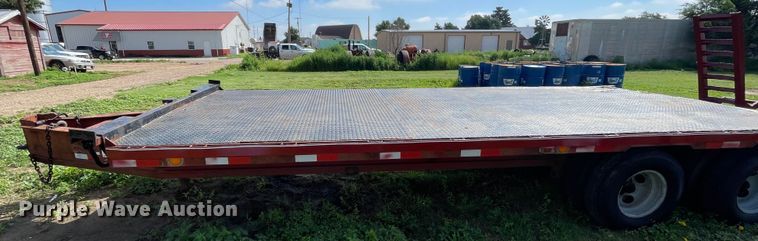 image for item DN4708 2017 Shop built  equipment trailer