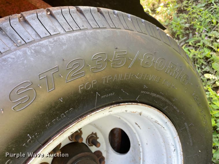 image for item DN4708 2017 Shop built  equipment trailer