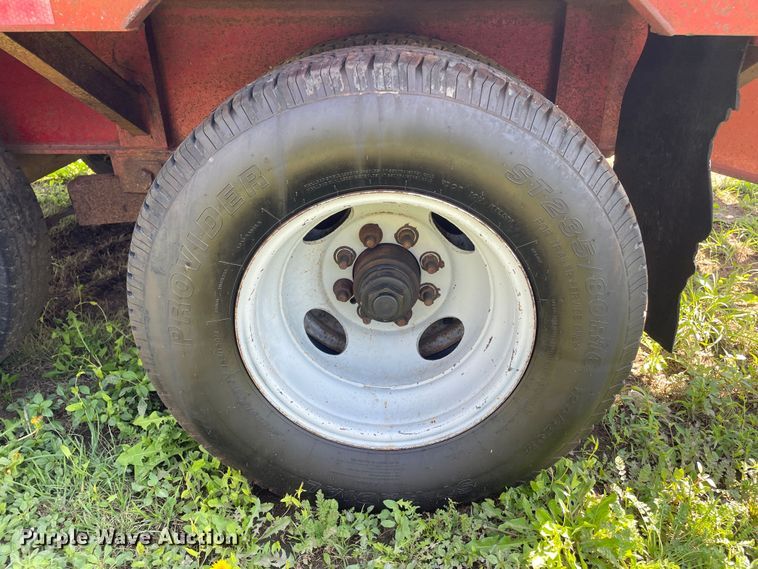 image for item DN4708 2017 Shop built  equipment trailer